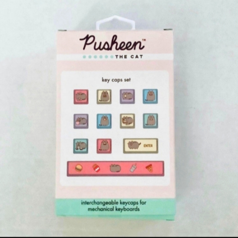 Pusheen Key Caps Set - Multicolor - Picture 5 of 7